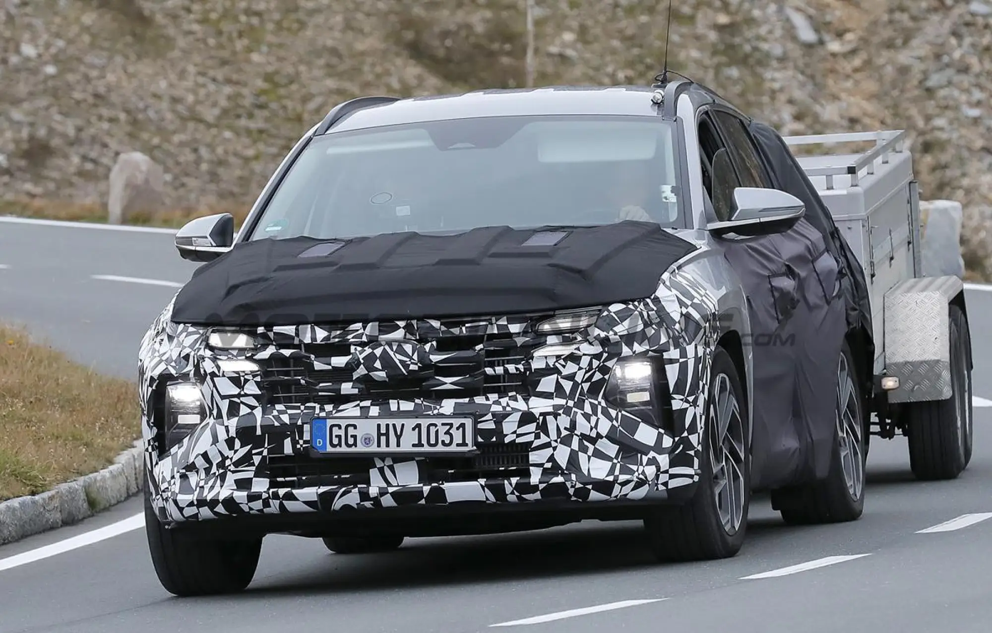 Hyundai Tucson 2024 - Foto spia 22-09-2023 - 1