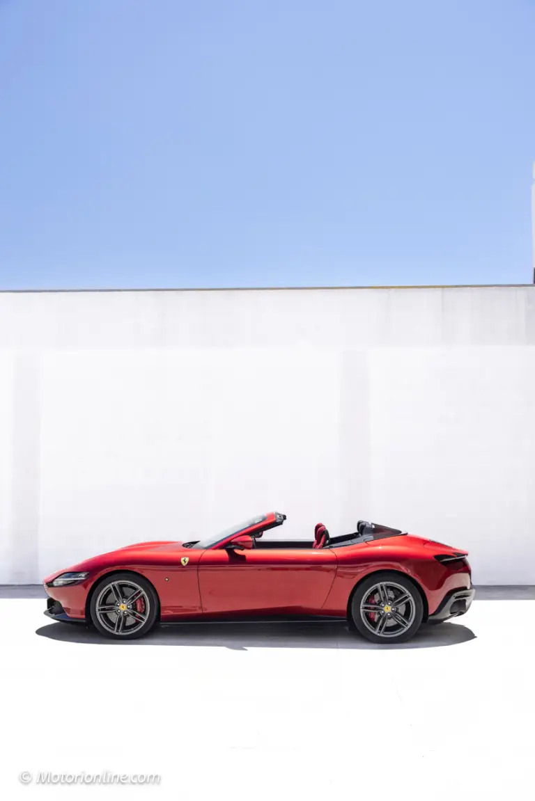 Ferrari Roma Spider - Prova su strada - 5