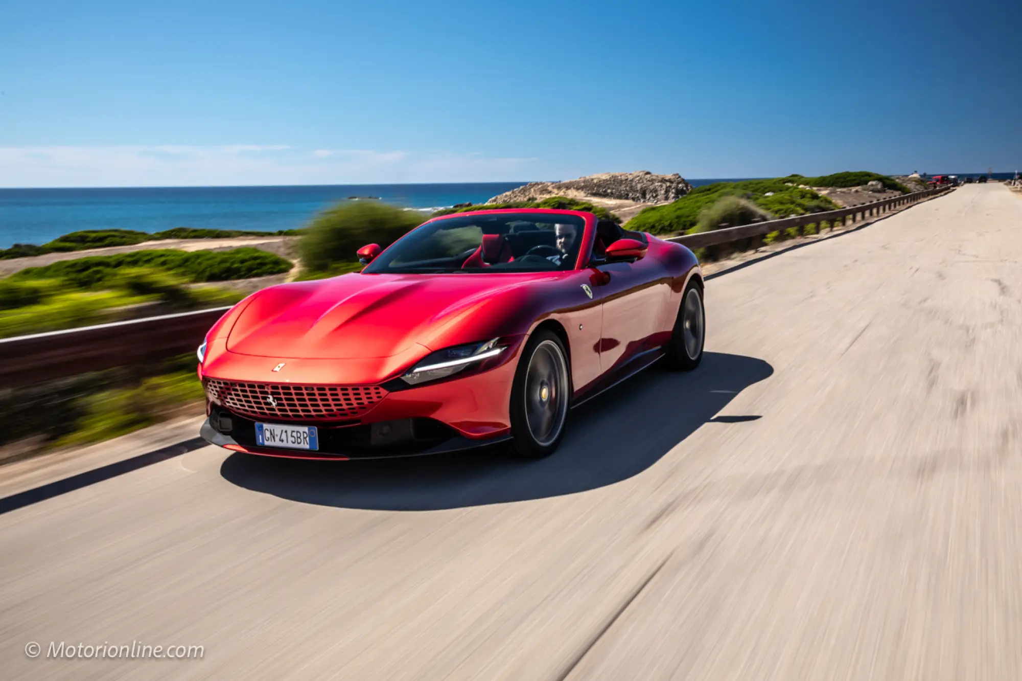 Ferrari Roma Spider - Prova su strada - 123
