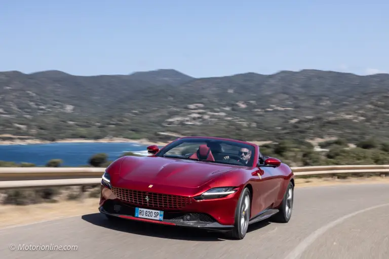 Ferrari Roma Spider - Prova su strada - 14