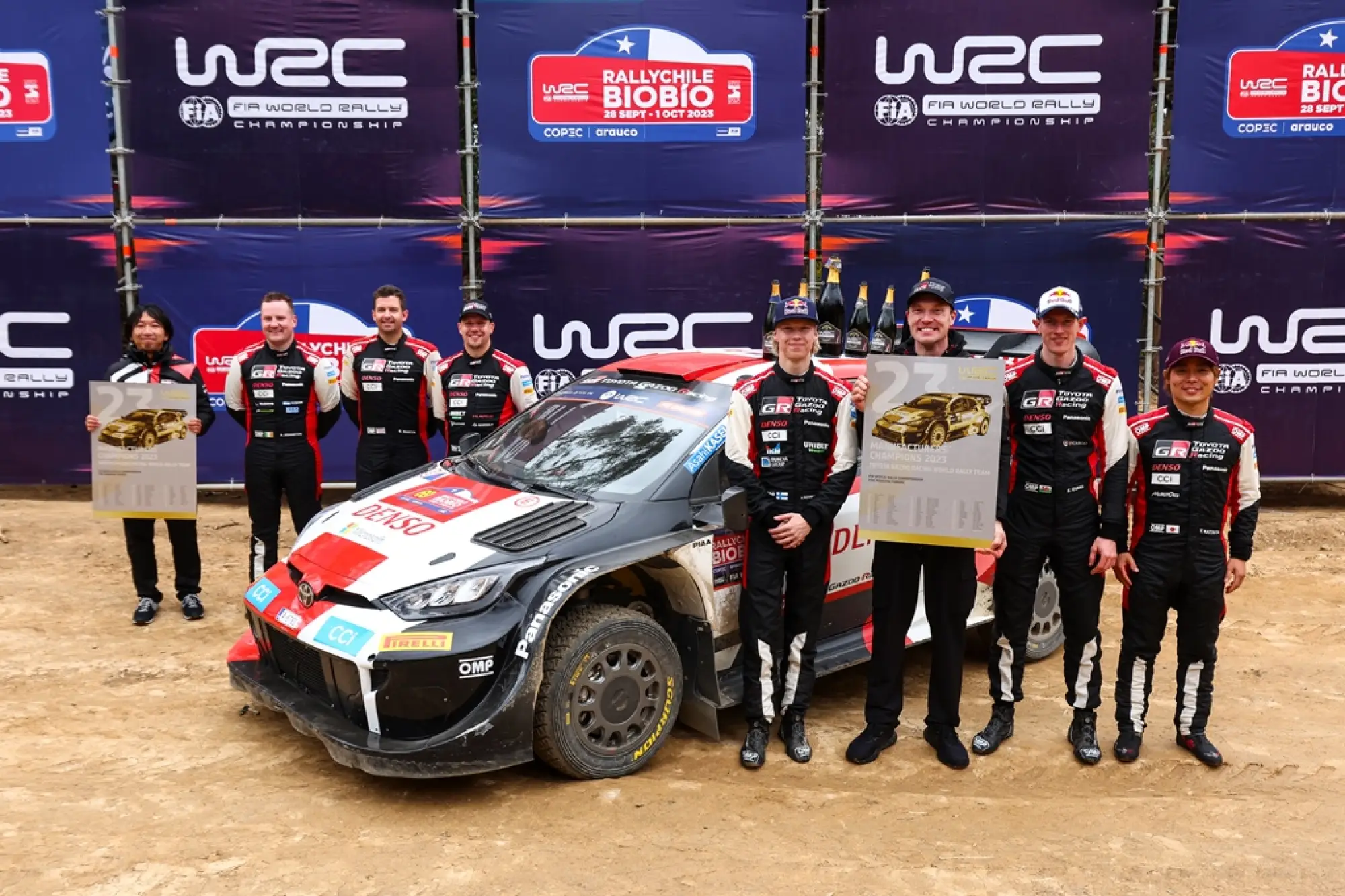 Toyota Gazoo Racing - Campione del mondo WRC 2023 - 6