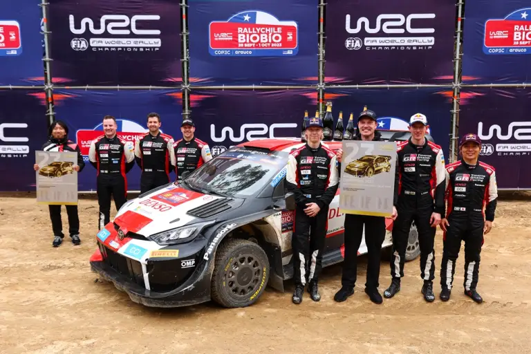 Toyota Gazoo Racing - Campione del mondo WRC 2023 - 6