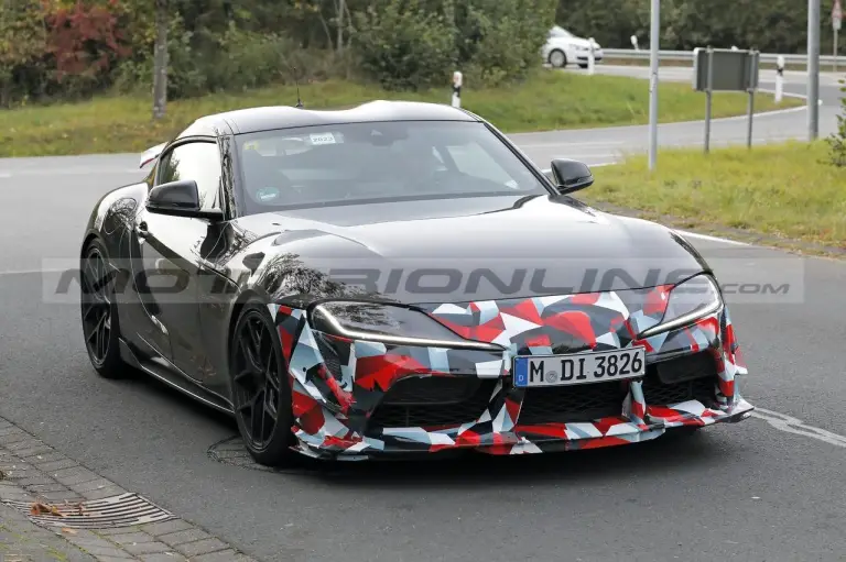 Toyota Supra GRMN - Foto Spia 17-10-2023 - 11