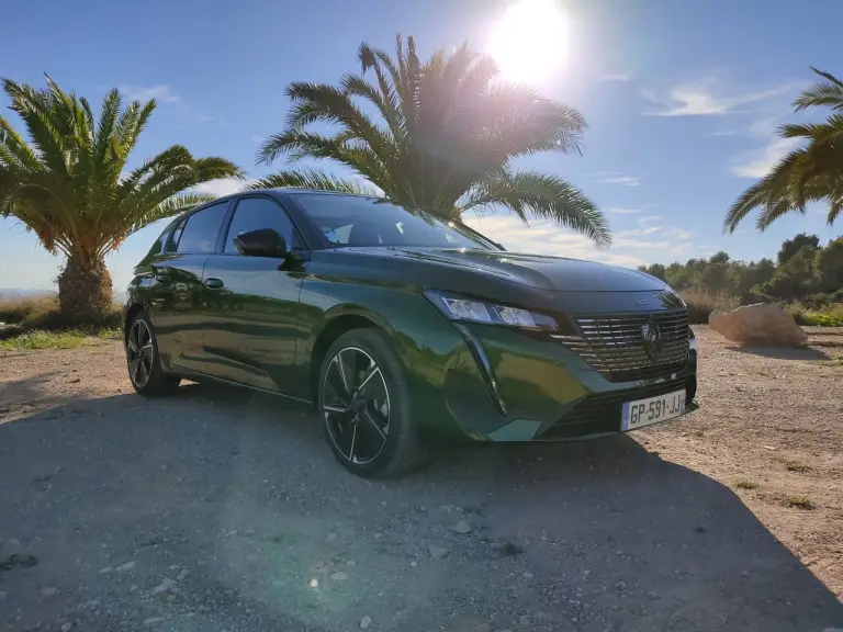 Peugeot e-308 2024 - Prova Tarragona - 19