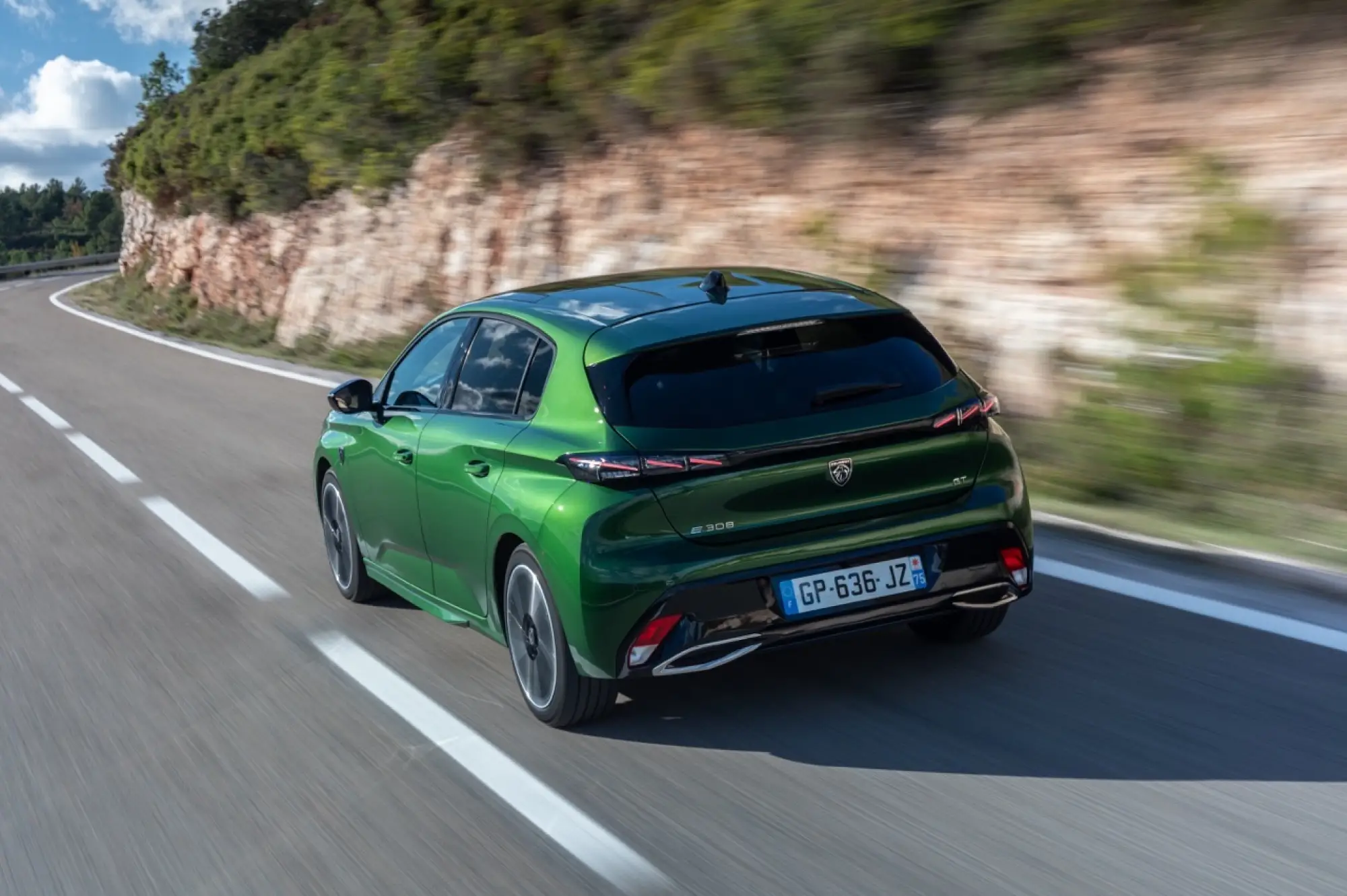 Peugeot e-308 2024 - Prova Tarragona - 25