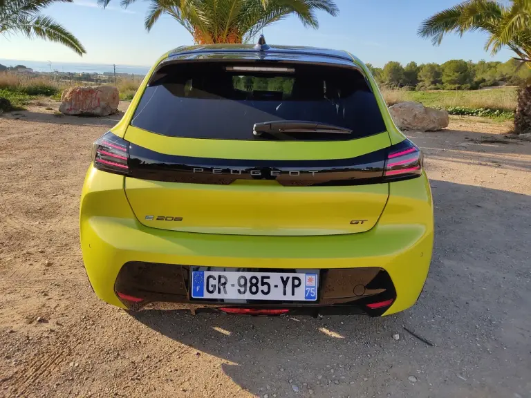 Peugeot e-208 2024 - Prova Tarragona - 12