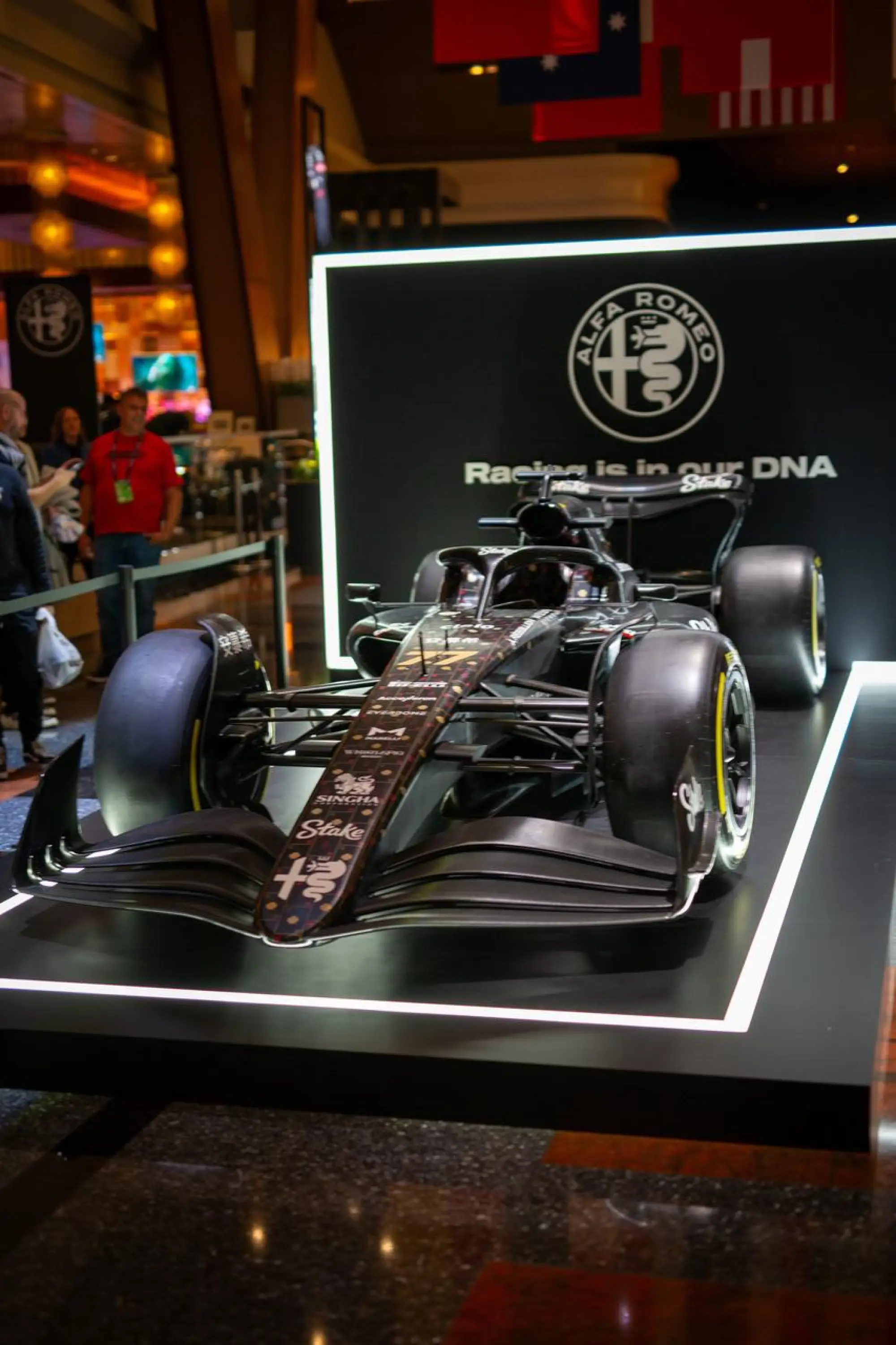 Alfa Romeo C43 livrea GP Las Vegas 2023 - 1