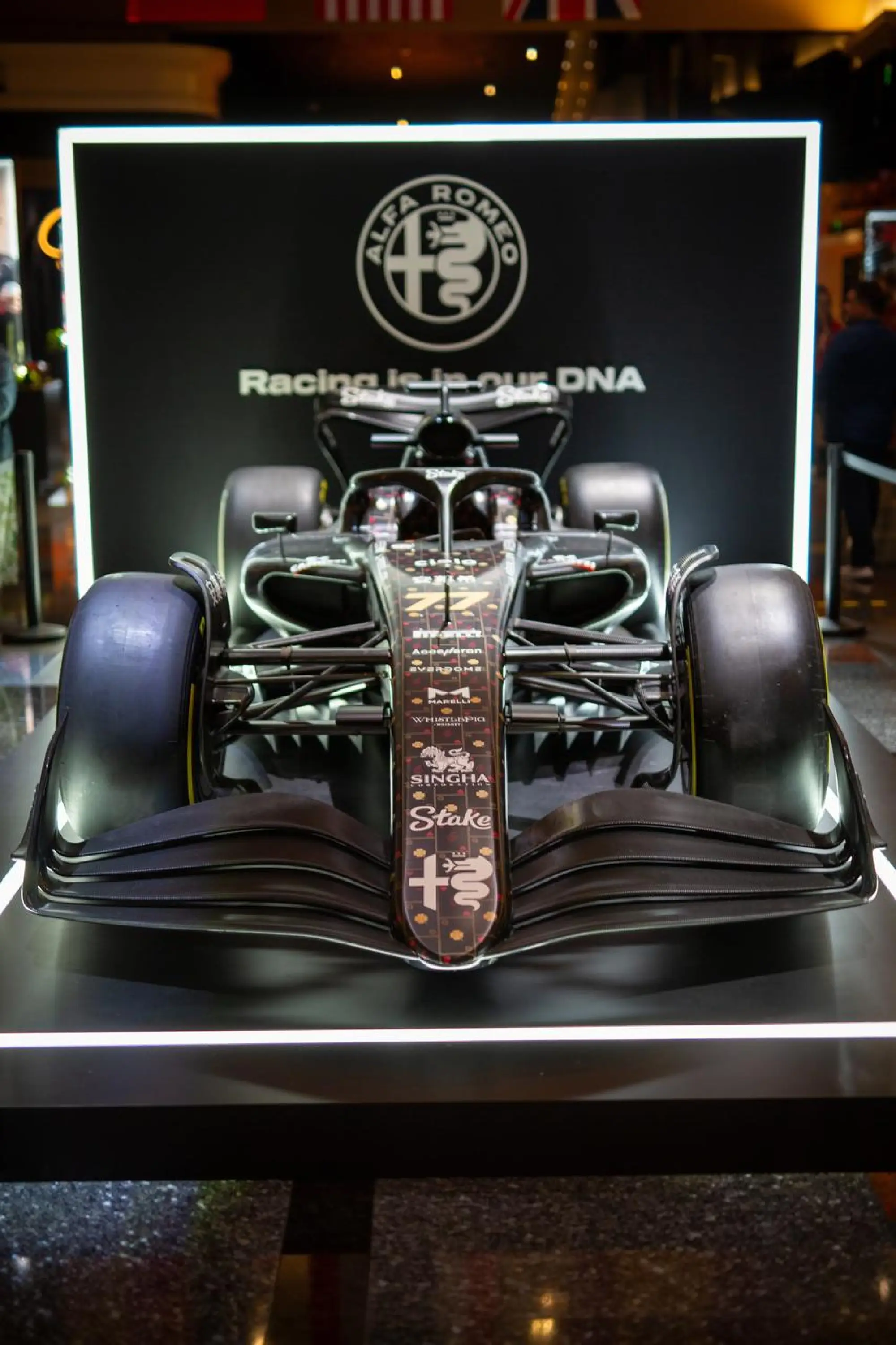 Alfa Romeo C43 livrea GP Las Vegas 2023 - 2