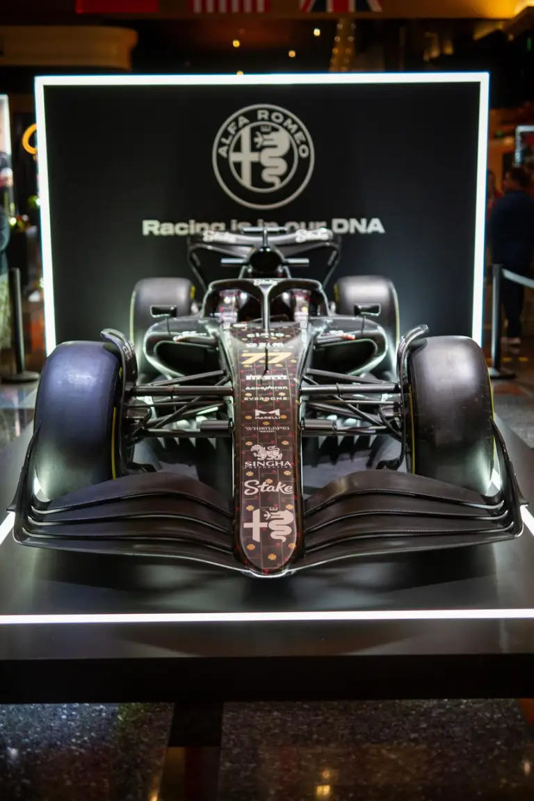 Alfa Romeo C43 livrea GP Las Vegas 2023 - 2