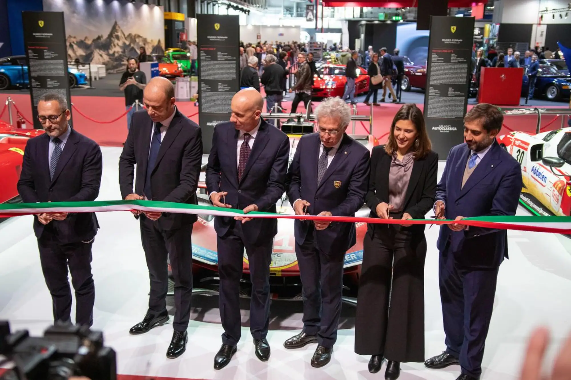 Milano AutoClassica 2023 taglio del nastro - 1