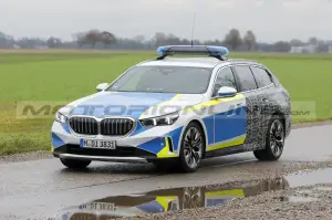 BMW Serie 5 Touring Polizia - Foto Spia 29-11-2023