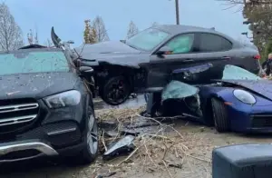 Alfa Romeo Giulia Quadrifoglio - incidente durante test drive del meccanico - 1
