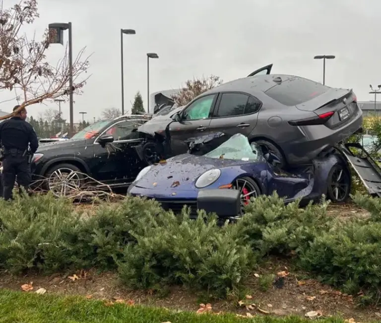 Alfa Romeo Giulia Quadrifoglio - incidente durante test drive del meccanico - 4
