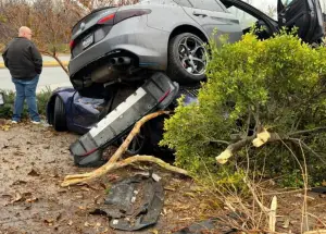 Alfa Romeo Giulia Quadrifoglio - incidente durante test drive del meccanico - 5