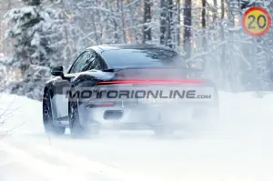 Porsche 911 Turbo - Foto spia 23-1-2024