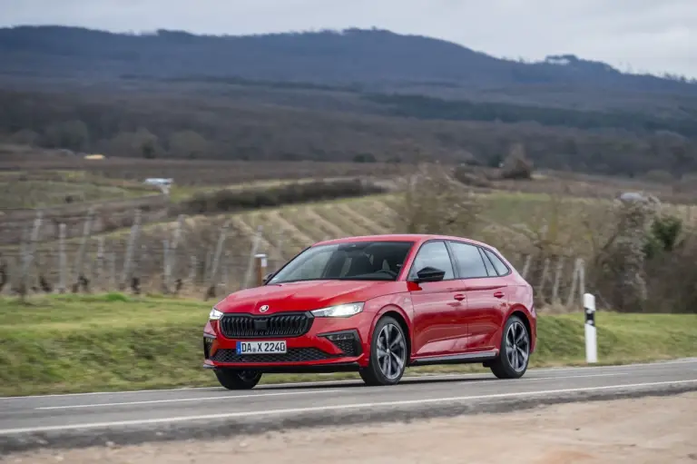 Skoda Scala 2024 - Prova Francoforte - 9