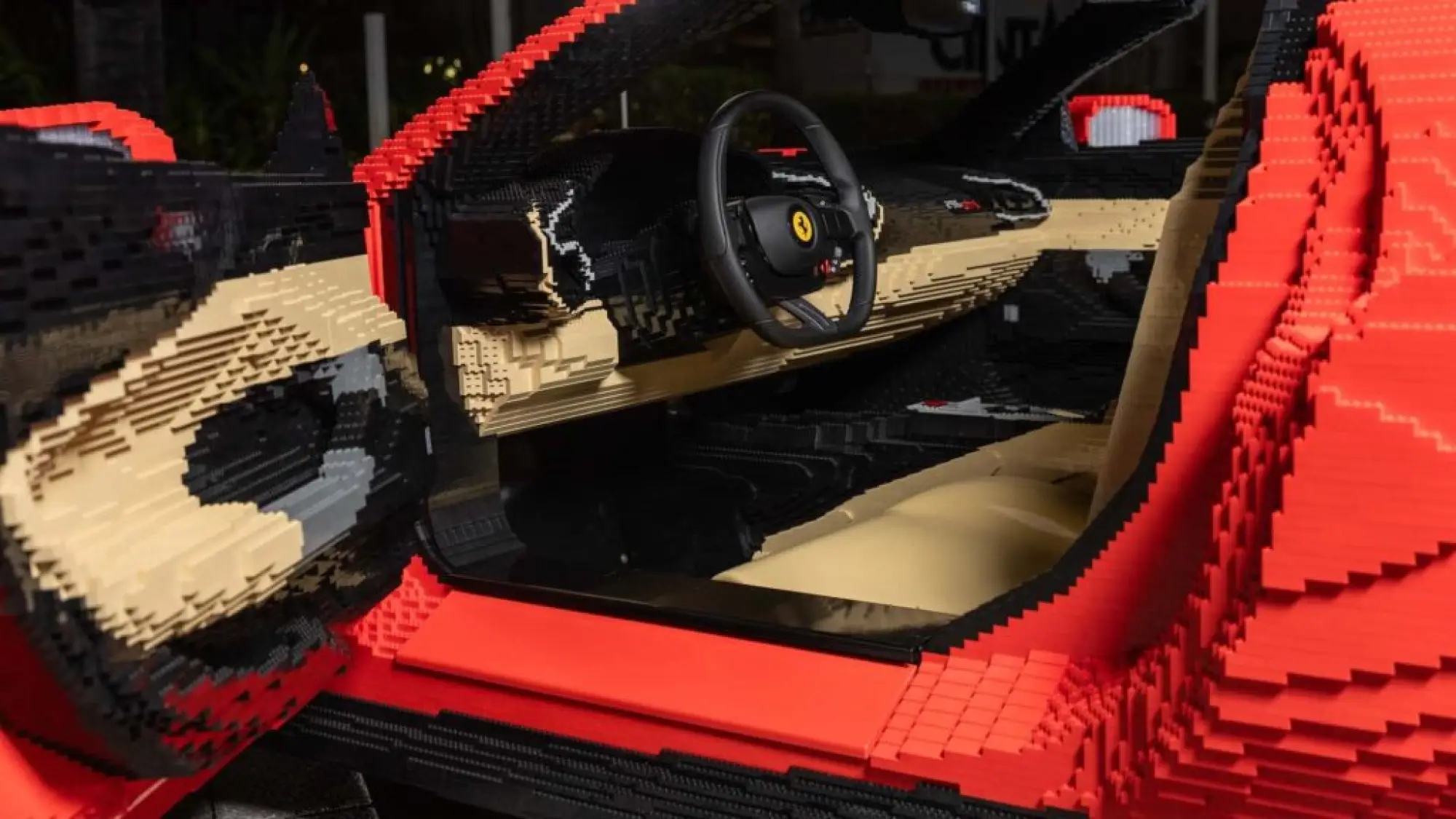 Ferrari 296 GTS in Lego - 3