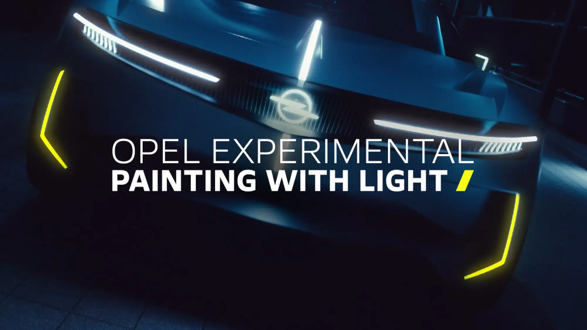 Opel Experimental - Painting Whit Light - 1
