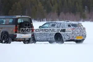 Range Rover EV - Foto spia 4-3-2024 - 15