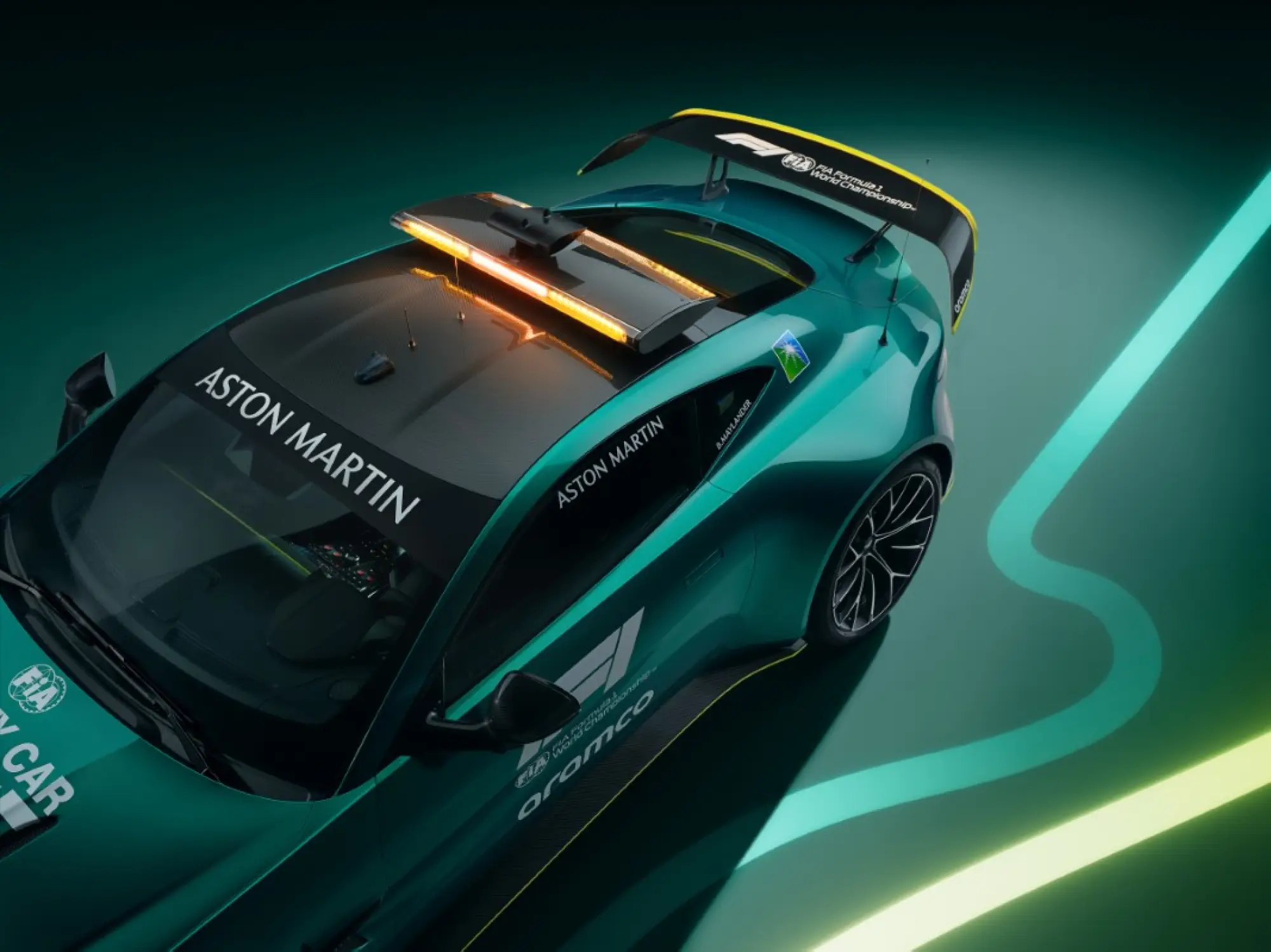 Aston Martin Vantage 2024 Safety Car F1 - 9