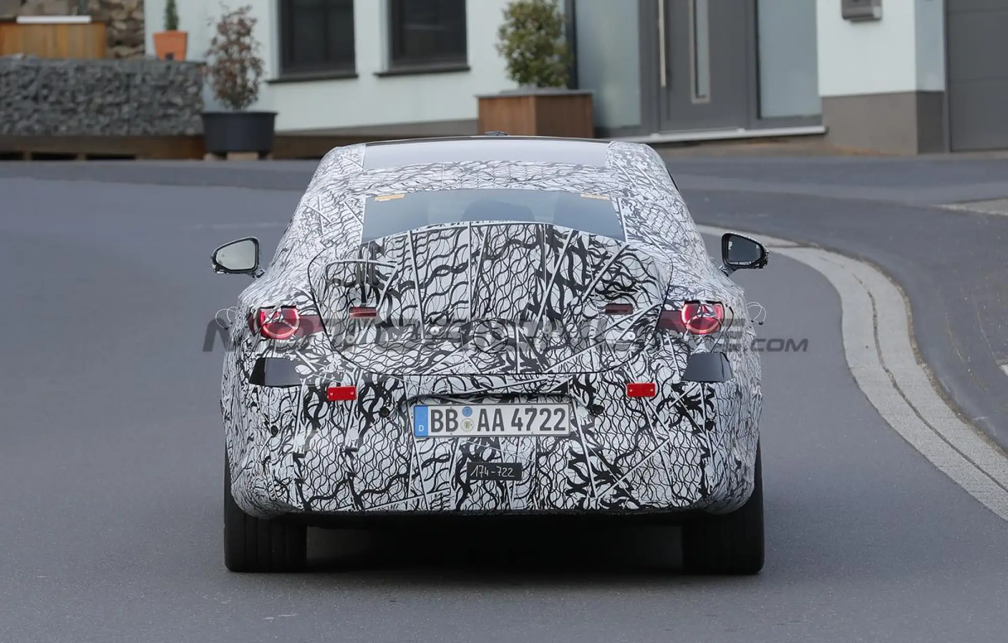 Mercedes-AMG CLA elettrica - Foto spia 26-03-2024 - 9