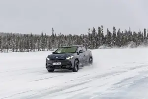 Cupra Tavascan test in Lapponia