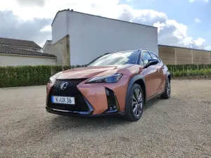 Lexus UX 300h - Prova Bordeaux