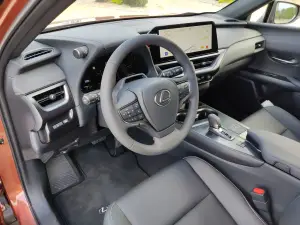 Lexus UX 300h - Prova Bordeaux