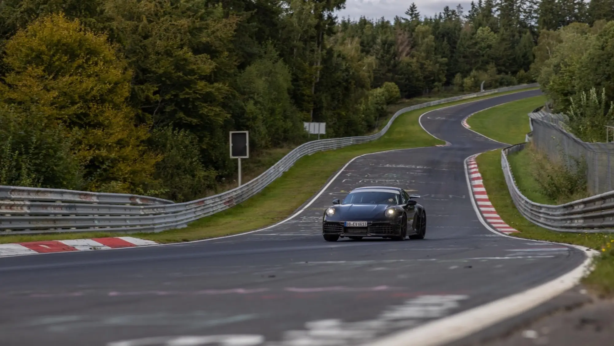 Porsche 911 ibrida - Test di collaudo - 1