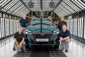 Nissan Qashqai 2024 - Produzione Sunderland