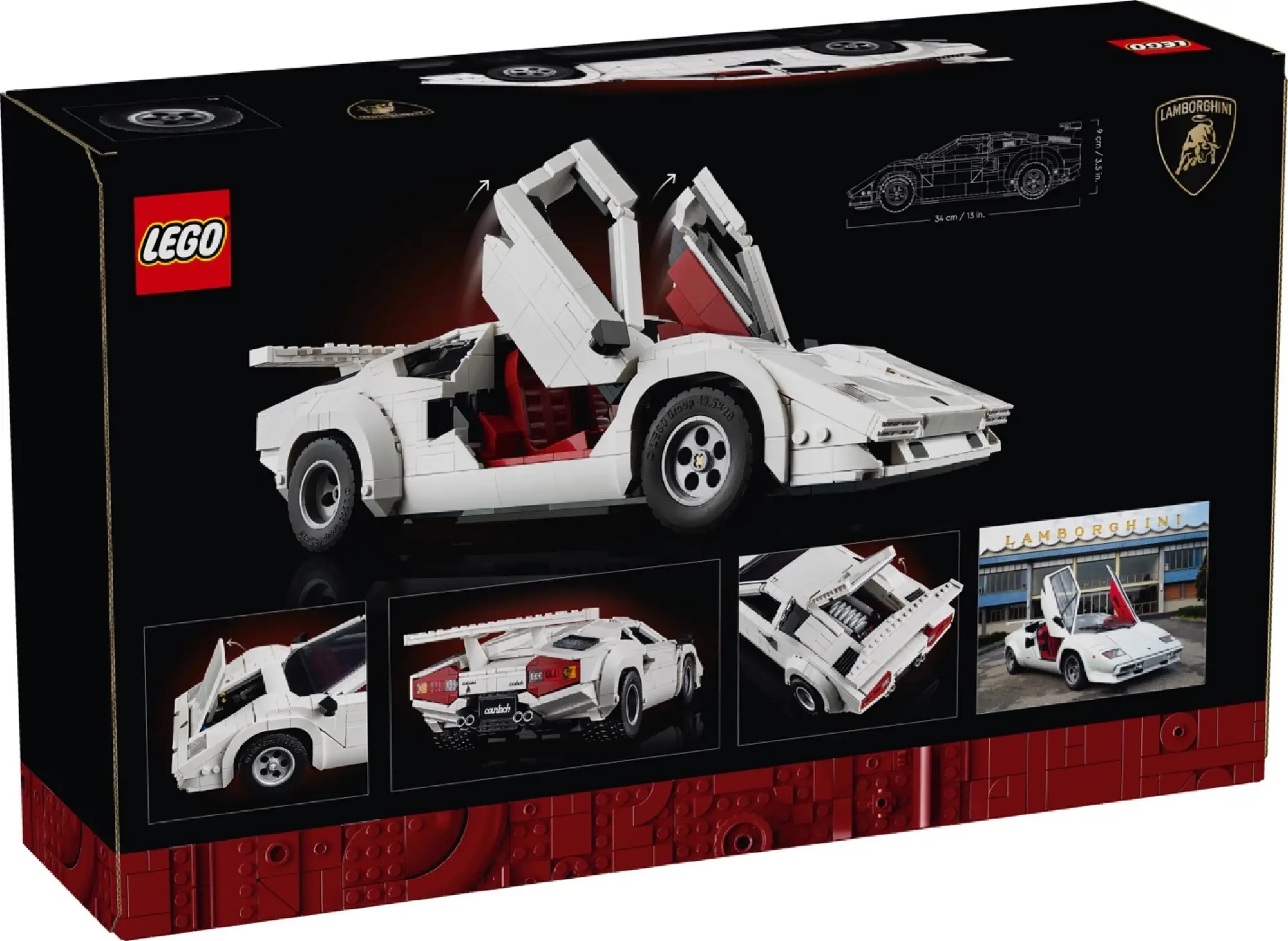 Lamborghini Countach 5000 Quattrovalvole - Lego - 4