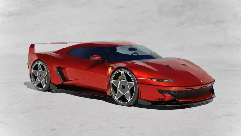 Ferrari SP4 LeMans - Render by Salvatore Tommaseo - 7