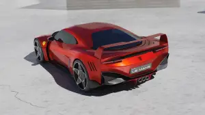 Ferrari SP4 LeMans - Render by Salvatore Tommaseo - 6