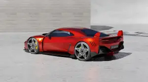 Ferrari SP4 LeMans - Render by Salvatore Tommaseo - 3