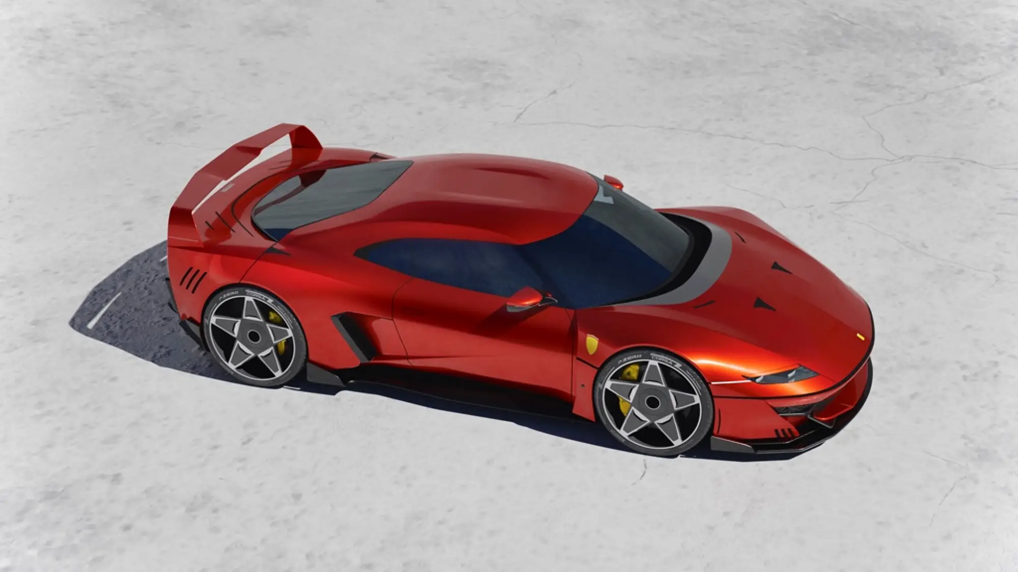 Ferrari SP4 LeMans - Render by Salvatore Tommaseo - 4