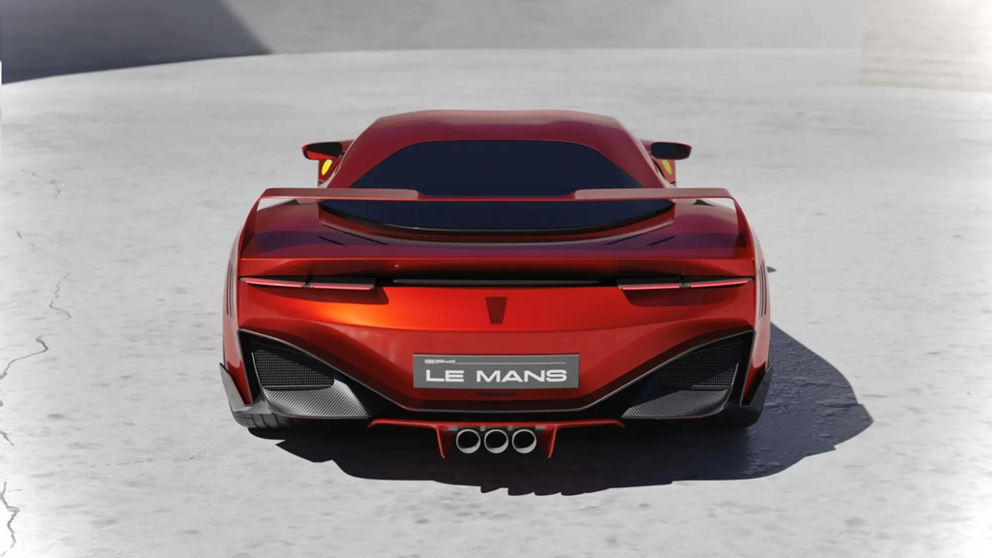 Ferrari SP4 LeMans - Render by Salvatore Tommaseo - 8