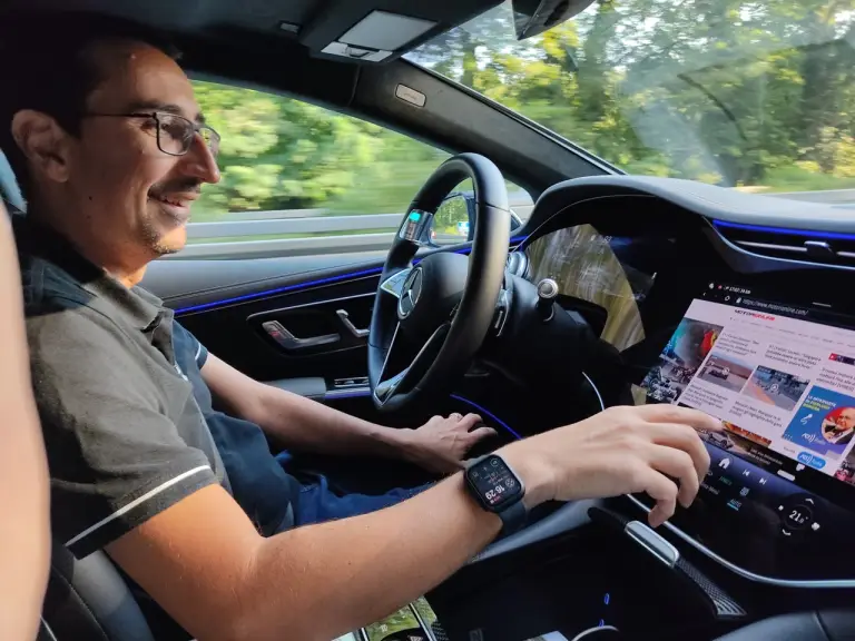 Mercedes Drive Pilot 95 - Prova Berlino - 15