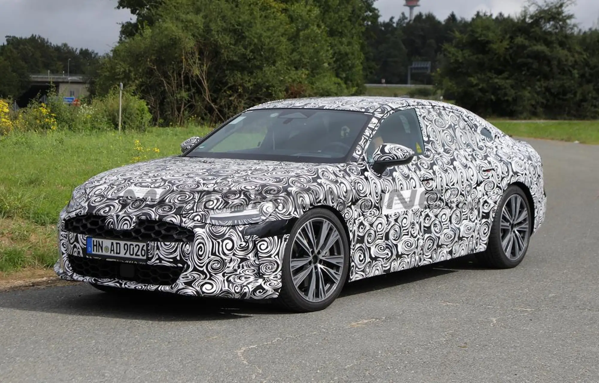 Audi A7 2025 - Foto spia 02-10-2024 - 9