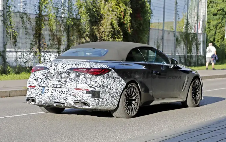 Mercedes-AMG CLE 63 Cabrio 2025 - Foto spia 14-10-2024 - 6