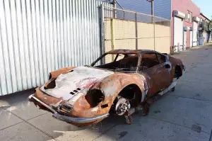 Ferrari Dino 246 GT bruciata - 5