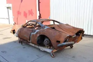 Ferrari Dino 246 GT bruciata - 4