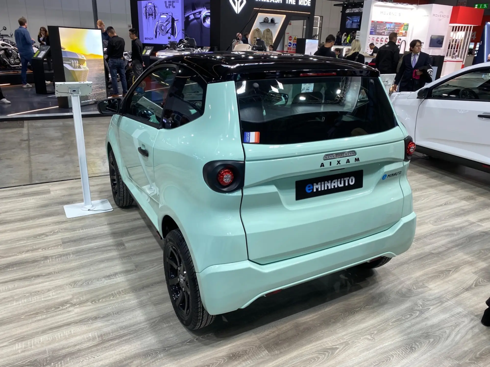 Aixam eMinauto Chic - Foto live Eicma 2024 - 8