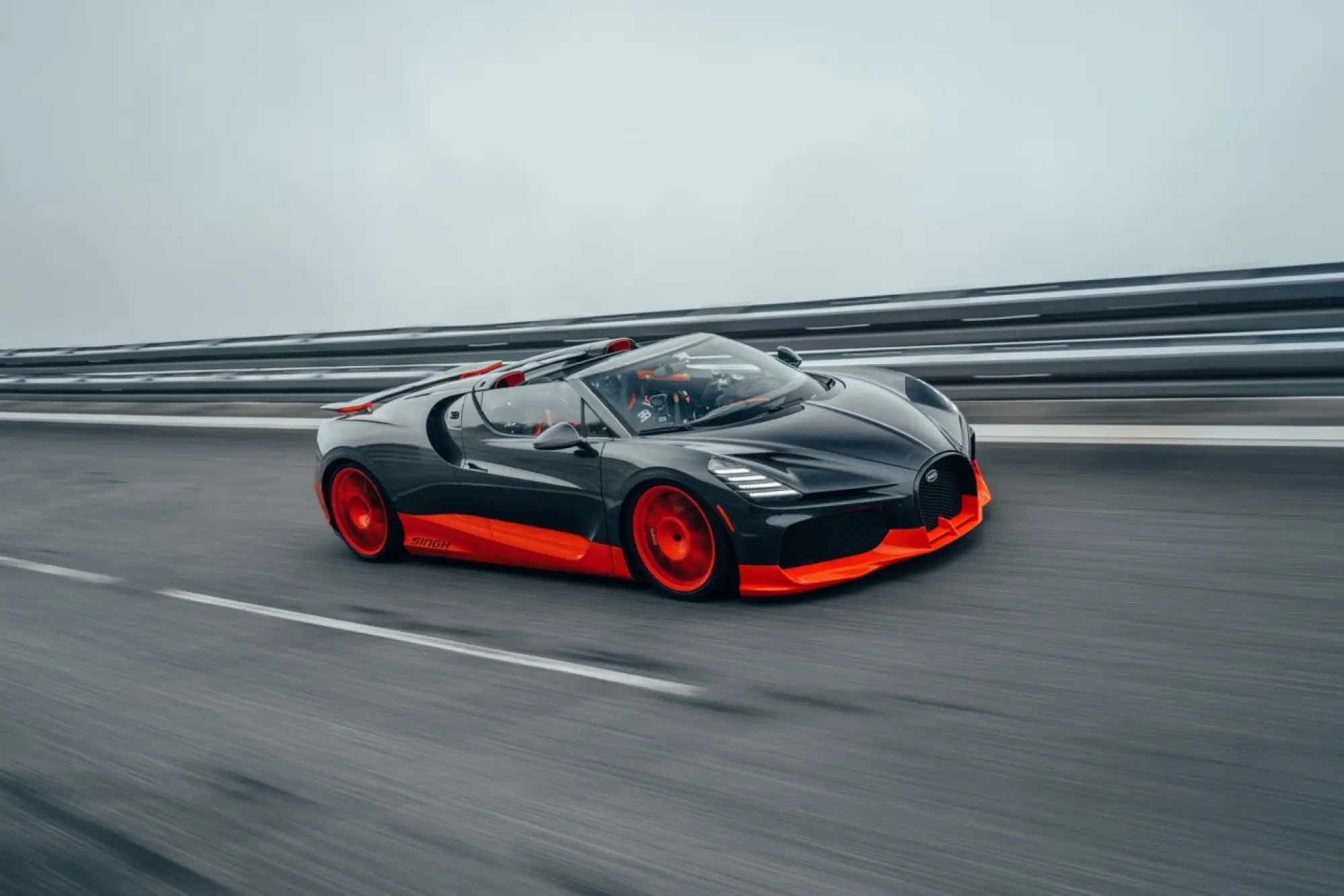 Bugatti W16 Mistral - Record mondiale - 1