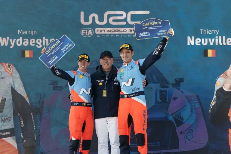 Hyundai Motorsport - Thierry Neuville e Martijn Wydaeghe - Vittoria WRC 2024 - 3
