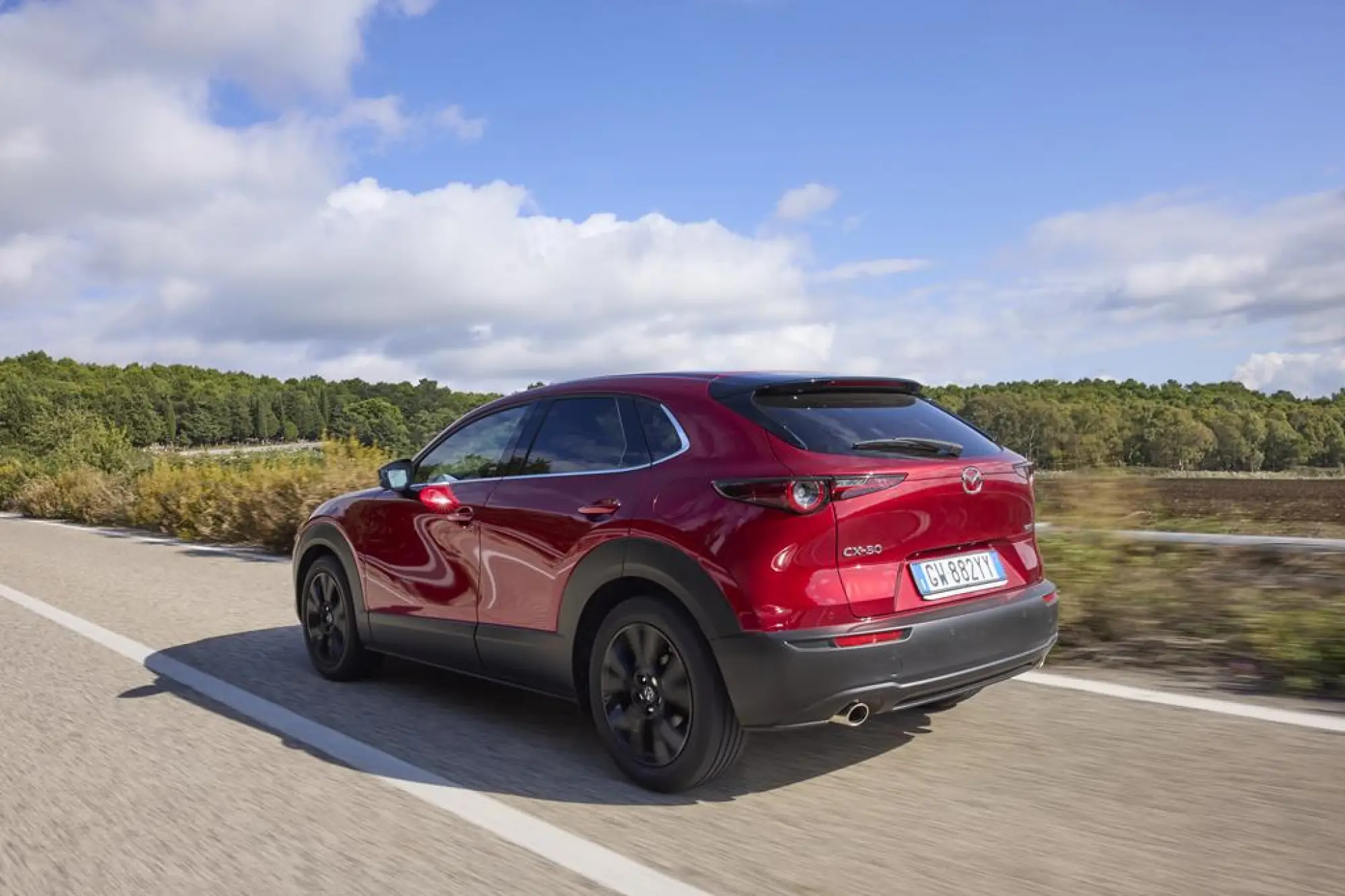 Mazda CX-30 e Mazda 3 2025 - Prova su strada - 142
