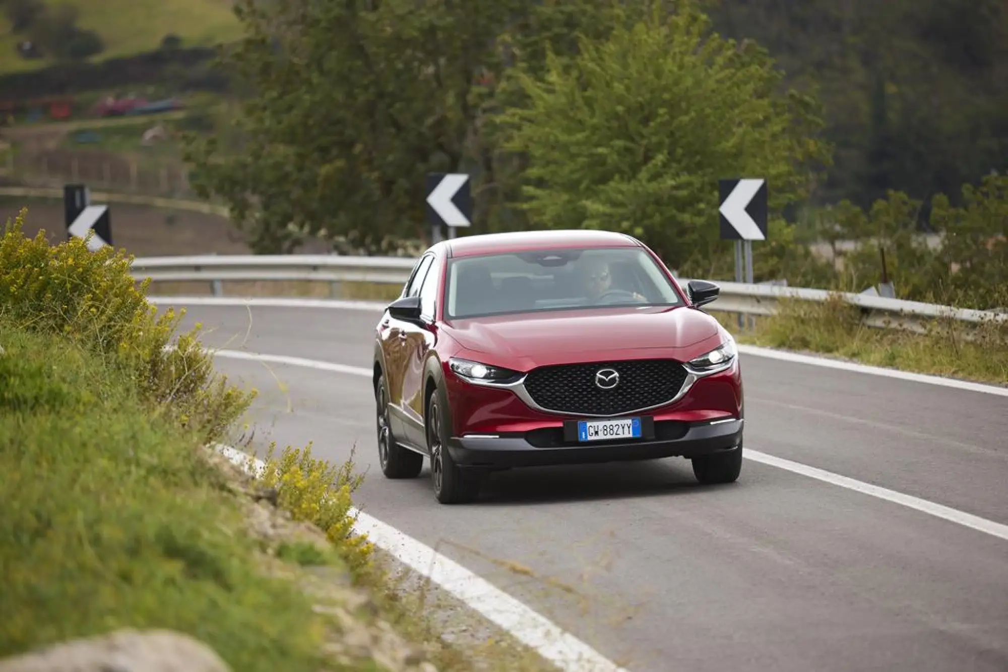 Mazda CX-30 e Mazda 3 2025 - Prova su strada - 162