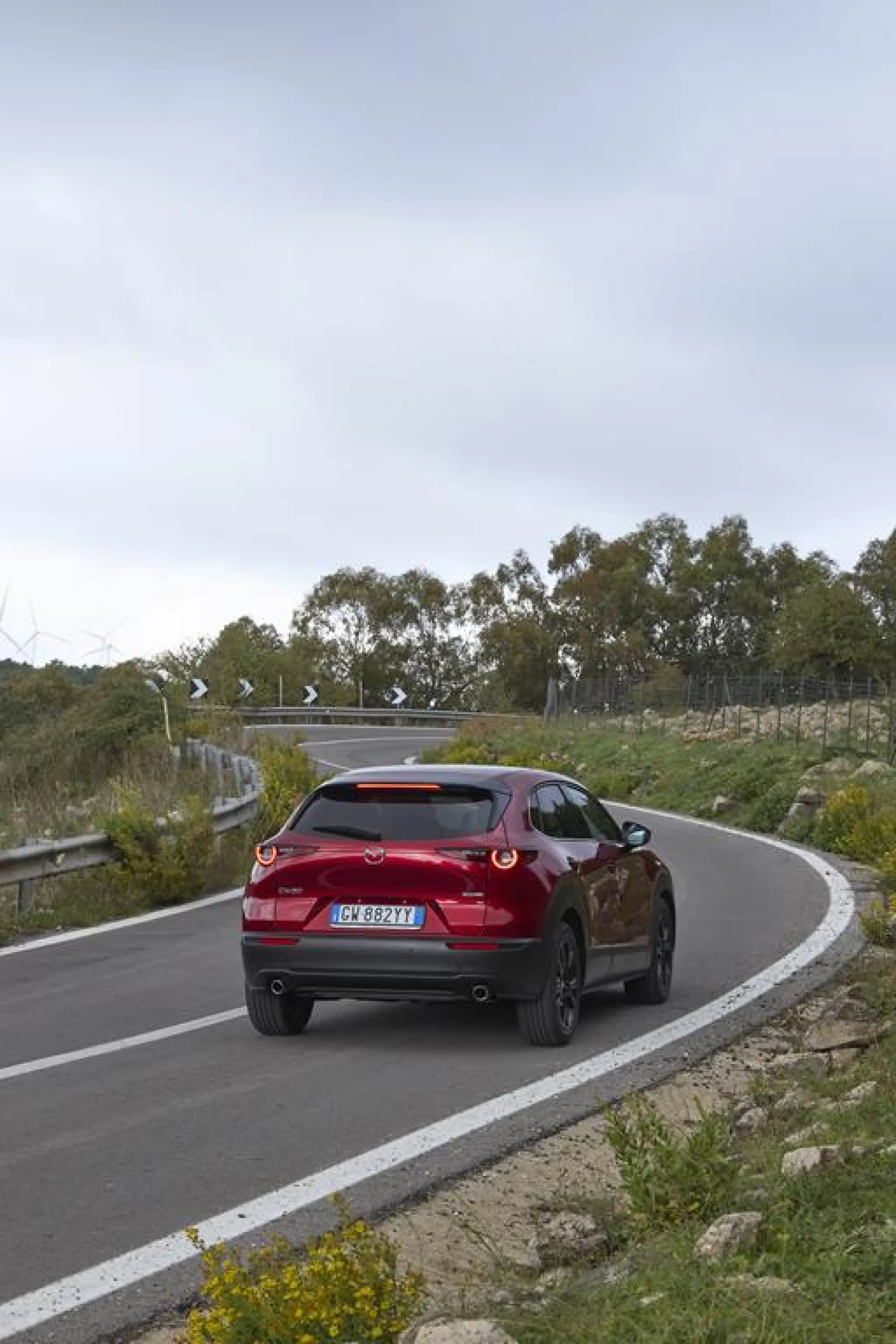 Mazda CX-30 e Mazda 3 2025 - Prova su strada - 167