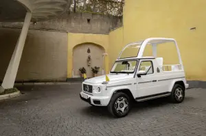 Mercedes Classe G elettrica Papamobile
