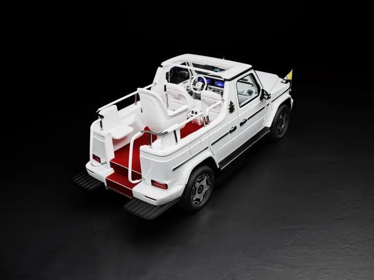 Mercedes Classe G elettrica Papamobile - 16