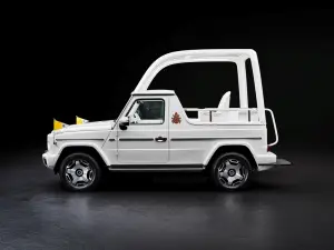 Mercedes Classe G elettrica Papamobile
